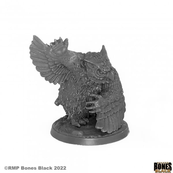 Reaper Bones Black: Owlbear - Plastic Miniature