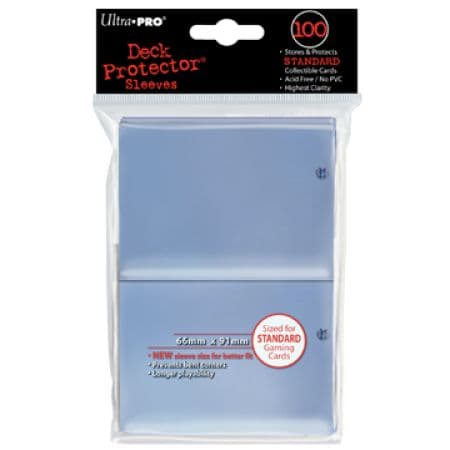 100 lommer - Ultra Pro - PRO-Gloss: Clear (Klare) (Høj kvalitet) - Sleeves #82689