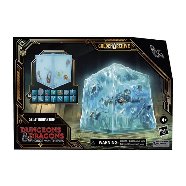 D&D Dungeons & Dragons: Honor Among Thieves - Golden Archive - Gelatinous Cube - 6 Scale Collectible Action Figure