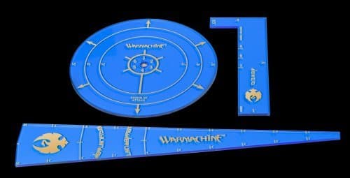 WARMACHINE Mk II: Cygnar Template Set - PIP-91130