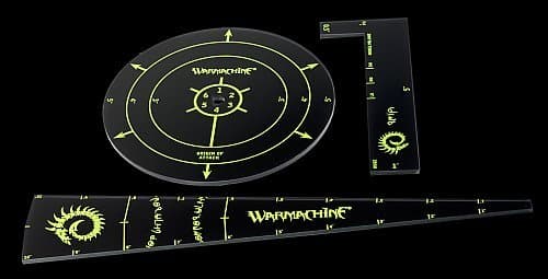 WARMACHINE Mk II: Cryx Template Set - PIP-91133