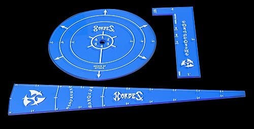 HORDES Mk II: Trollbloods Template Set - PIP-91137