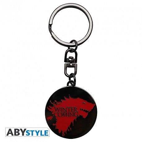 Game of Thrones - Winter Is Coming - Keychain / Nøglering