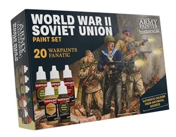 Army Painter - Warpaints Historical (Warpaints Fanatic): World War II Soviet Union Paint Set - WP8112P