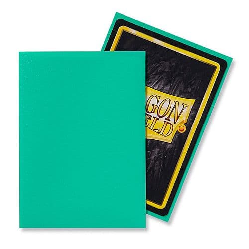 Dragon Shield Deck Protectors - Matte: Mint - 100 lommer - Dragonshield - Sleeves #AT-11025