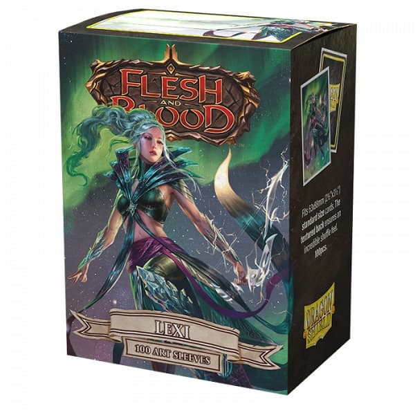 Dragon Shield Deck Protectors - Matte Art Sleeves: Flesh and Blood: Lexi - 100 lommer - Dragonshield - Sleeves #AT-16041