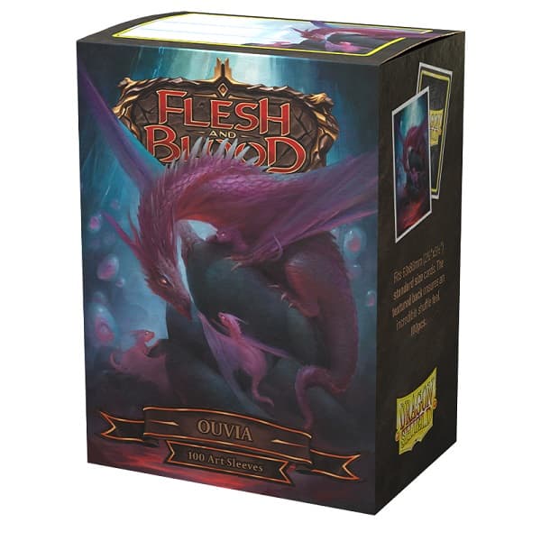 Dragon Shield Deck Protectors - Matte Art Sleeves: Flesh and Blood: Ouvia - 100 lommer - Dragonshield - Sleeves #AT-16059