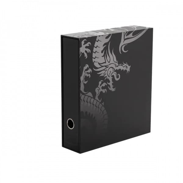 Dragon Shield - Slipcase Binder (Album/Ringbind) - Sanctuary: Black - Dragonshield #AT-33600