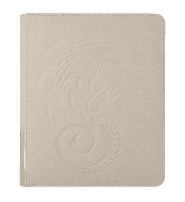 Mappe - Card Codex Zipster Regular Portfolio: Ashen White (Ringbind/Album) Dragon Shield (Dragonshield) #AT-38012