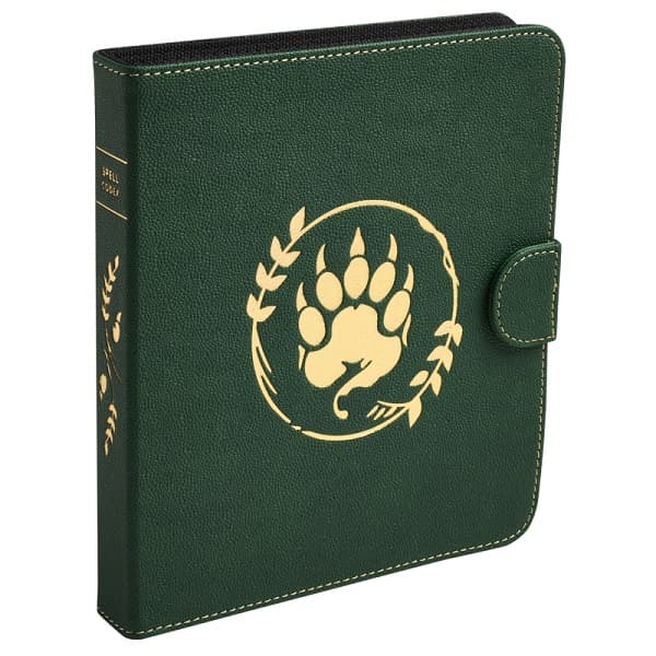 Mappe - Card Codex 160 Portfolio: Spell Codex - Forest Green (Plads til 160 kort) Dragon Shield (Dragonshield) #AT-50016