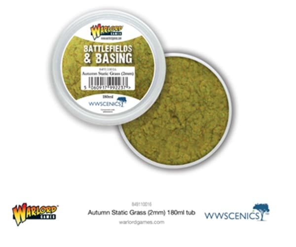 Warlord Scenics: Autumn 2mm Static Grass (180ml)