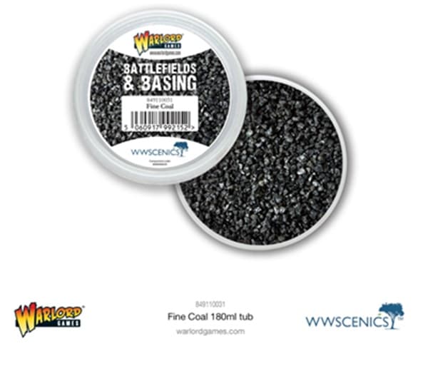 Warlord Scenics: Fine Coal (180ml)