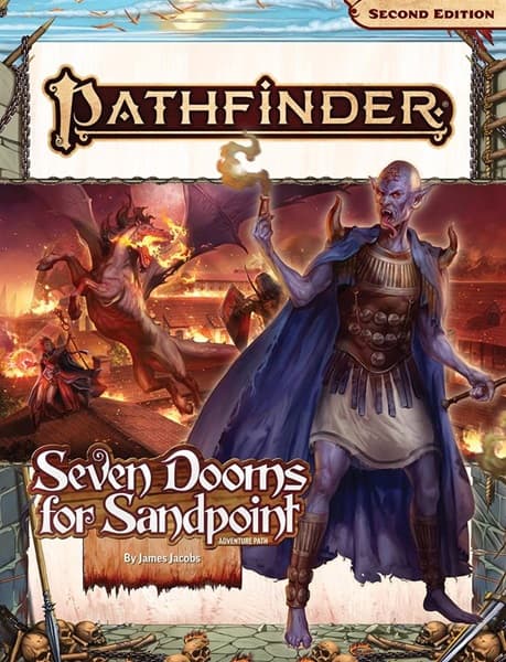Pathfinder 2e Grundbog - Adventure Path: Seven Dooms for Sandpoint #PZO90200SC