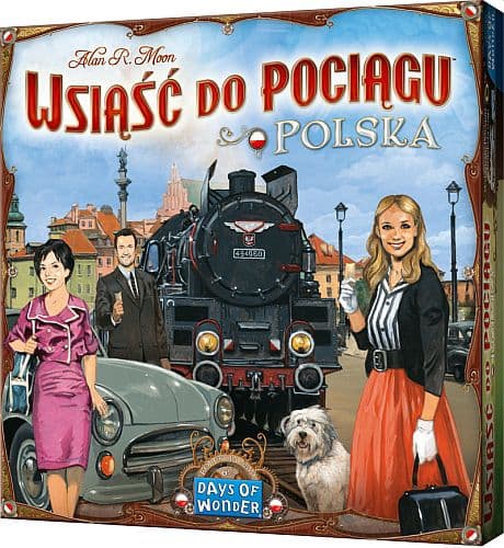 Ticket to Ride - Engelsk Udvidelse - Map Collection: Volume 6.5 - Poland (English + Polish edition)