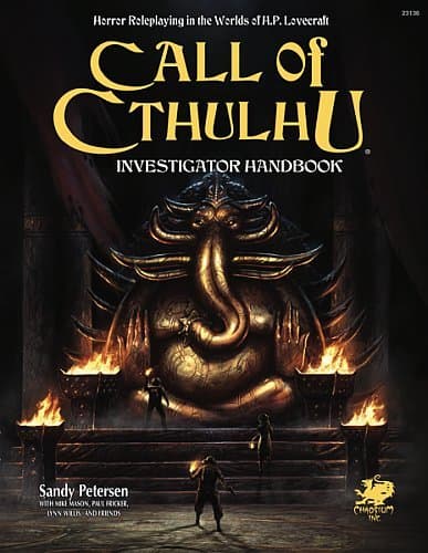 Call of Cthulhu RPG - 7th Edition: Investigator Handbook (Hardcover)