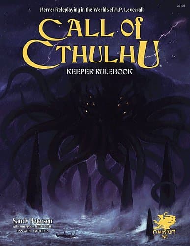 Call of Cthulhu RPG - 7th Edition: Keeper Rulebook (Hardcover)