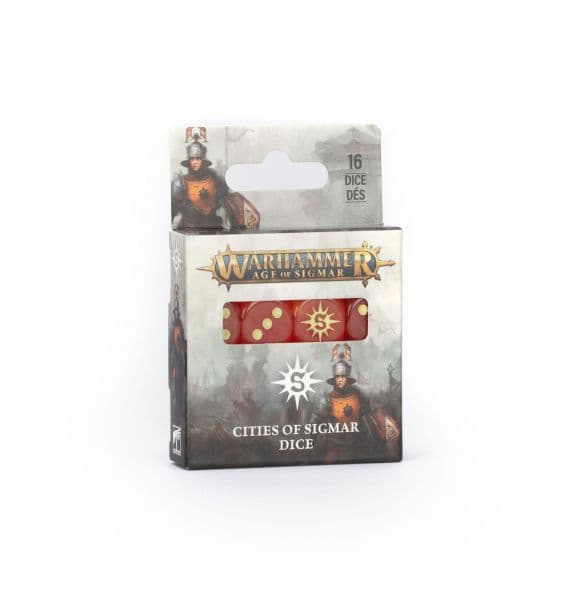 Dice (Terninger) - Cities of Sigmar (16d6) - 99220202003