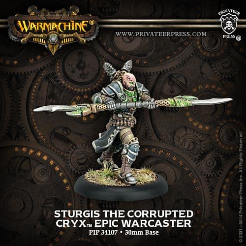 Cryx: Sturgis the Corrupted - Epic Warcaster - PIP+34107