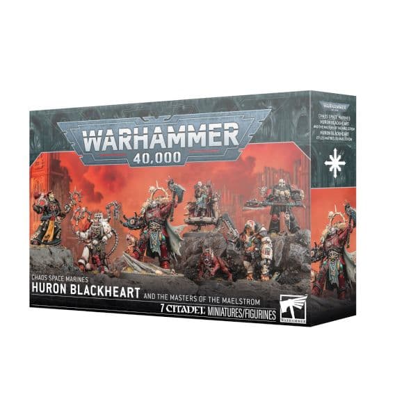 Chaos Space Marines - Huron Blackheart and the Masters of the Maelstrom - 99120102225