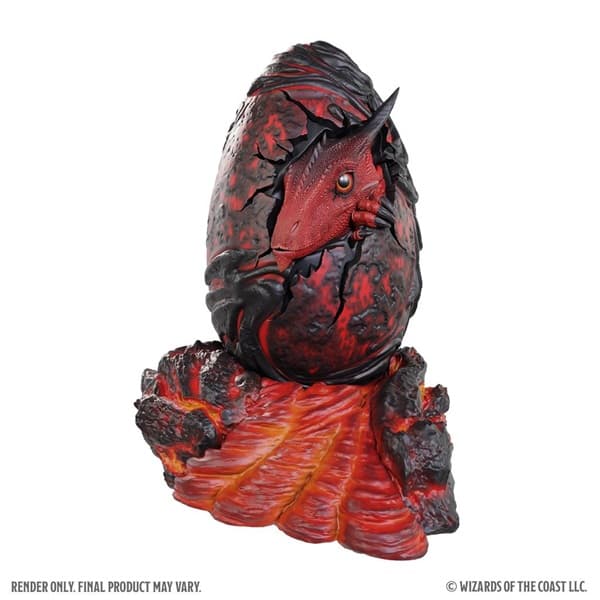 D&D Dungeons & Dragons - Replicas of the Realms: Red Dragon Egg 13cm