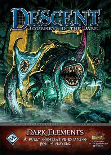 Descent Second Edition 2nd - Co-Op Adventure Expansion: Dark Elements - FFG