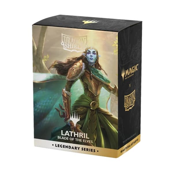 Dragon Shield Deck Protectors - Matte Dual Art Sleeves: Magic: The Gathering - Legendary Series: Lathril, Blade of the Elves - 100 lommer - Dragonshield - Sleeves #AT-16538