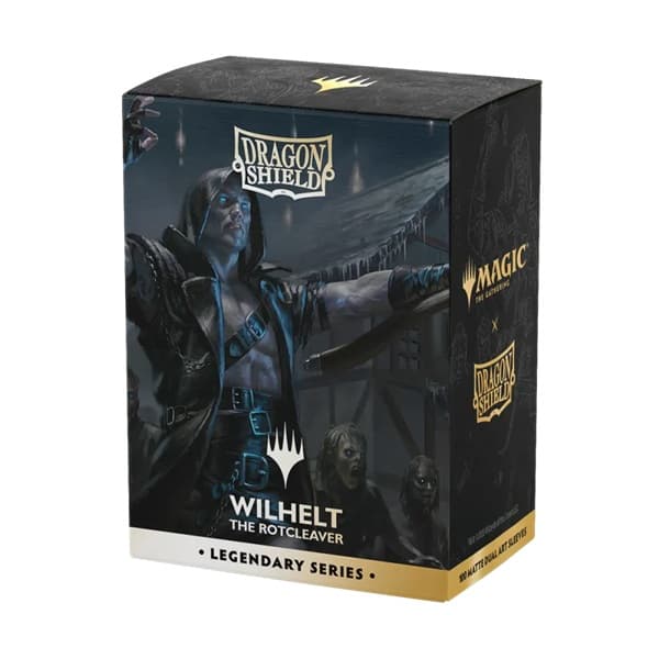 Dragon Shield Deck Protectors - Matte Dual Art Sleeves: Magic: The Gathering - Legendary Series: Wilhelt, the Rotcleaver - 100 lommer - Dragonshield - Sleeves #AT-16539