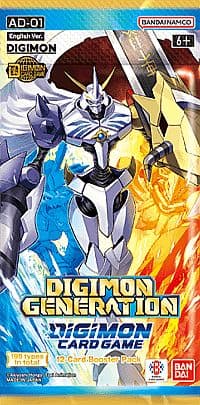 Digimon Card Game - AD01: Digimon Generation - Booster Pack
