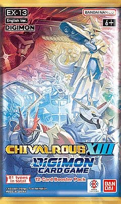 Digimon Card Game - EX13: Chivalrous XIII - Extra Booster Box (Display, 24 Packs)