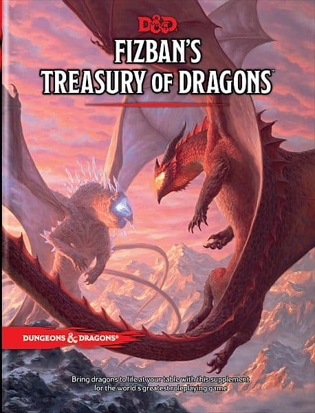D&D 5.0/5e - Fizban's Treasury of Dragons (Standard Cover)