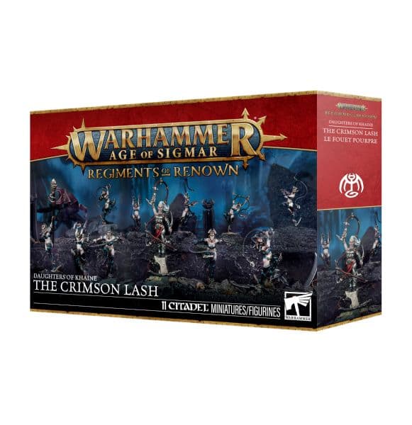 Daughters of Khaine - Regiments of Renown: The Crimson Lash - 99120212044