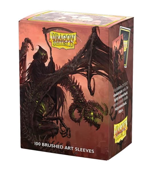Dragon Shield Deck Protectors - Brushed Art Sleeves: Halloween 2025 - 100 lommer - Dragonshield - Sleeves #AT-12127