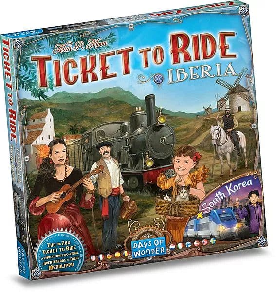 Ticket to Ride (Engelsk) - Iberia / South Korea - Board Game