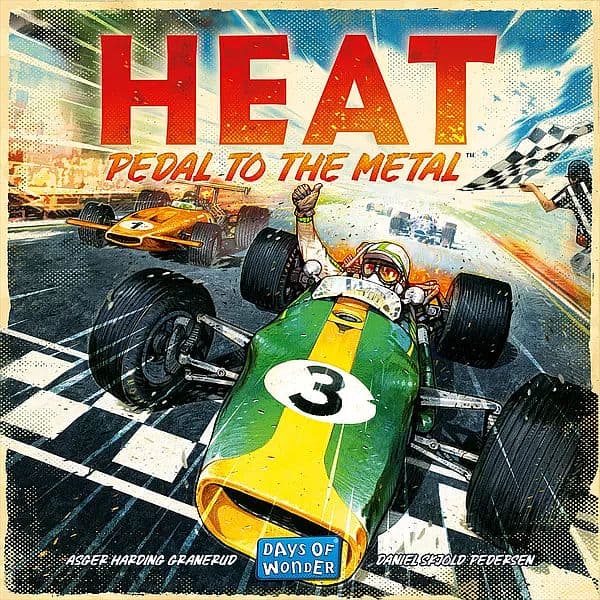 Heat: Pedal to the Metal (Dansk) - Board Game