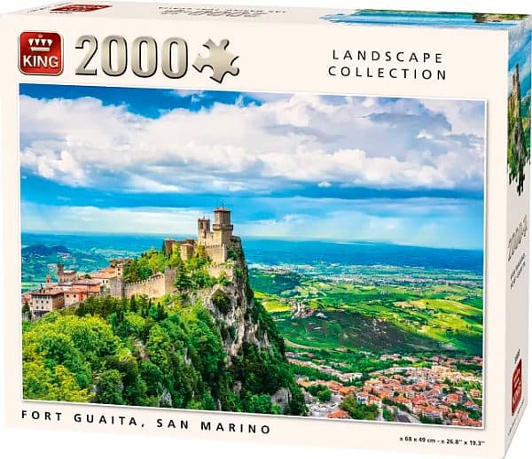 Puzzle - Landscape Collection: Fort Guaita, San Marino (2000 pieces)