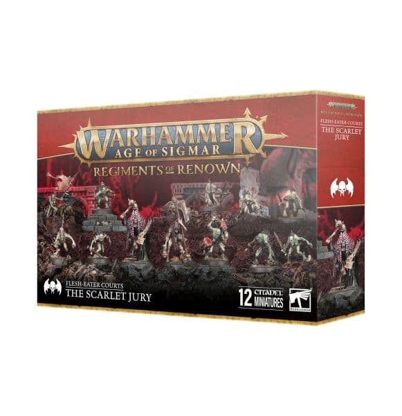Flesh-Eater Courts - Regiments of Renown: The Scarlet Jury - 99120207192