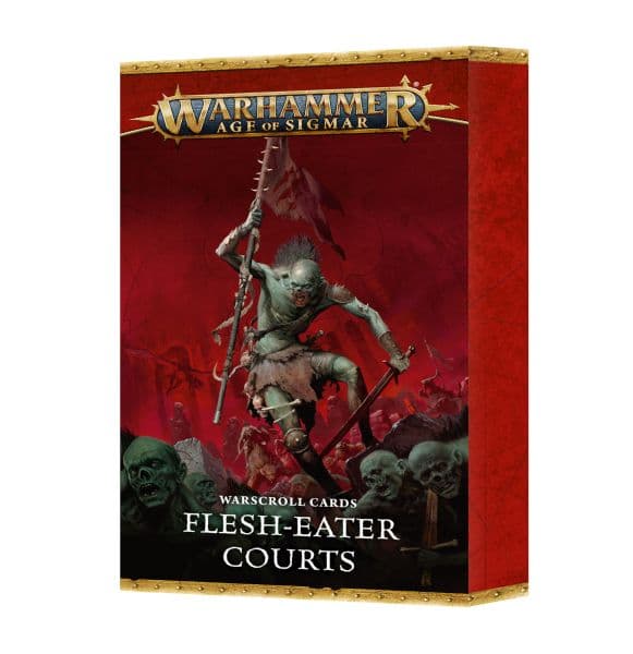 Warhammer: Age of Sigmar (4th Edition) - Warscroll Cards: Flesh-eater Courts (2025) - 60050207012