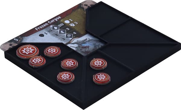 Feldherr - Plastic Monster Stat Sleeve for Gloomhaven, Frosthaven, Gloomhaven: Jaws of the Lion