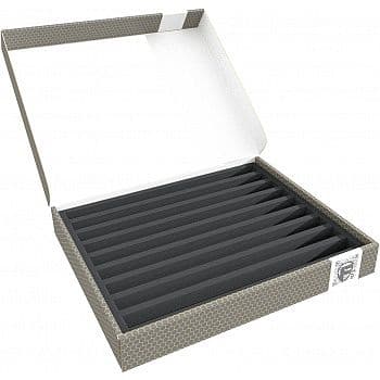 Feldherr - Storage Box for Model Railway Locomotives, Wagons and Vehicles - 9 slots for Z gauge - (Horizontal)