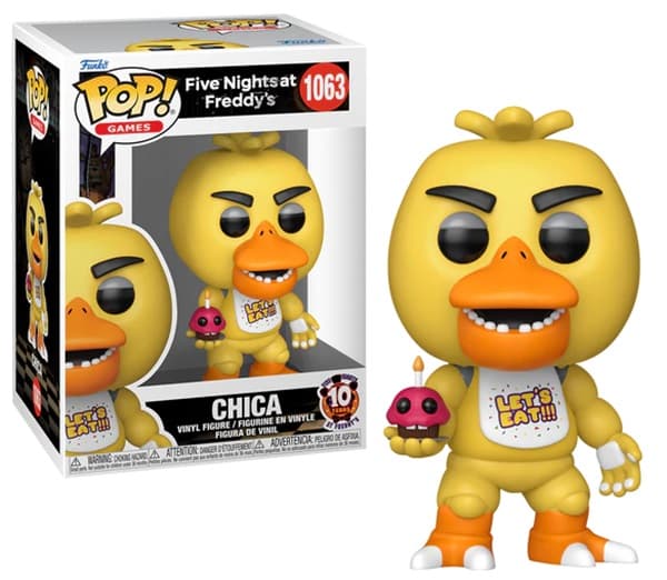 Funko pop: Five Nights at Freddy's - 10th Anniversary - Chica #1063 - Vinyl Figure 9cm