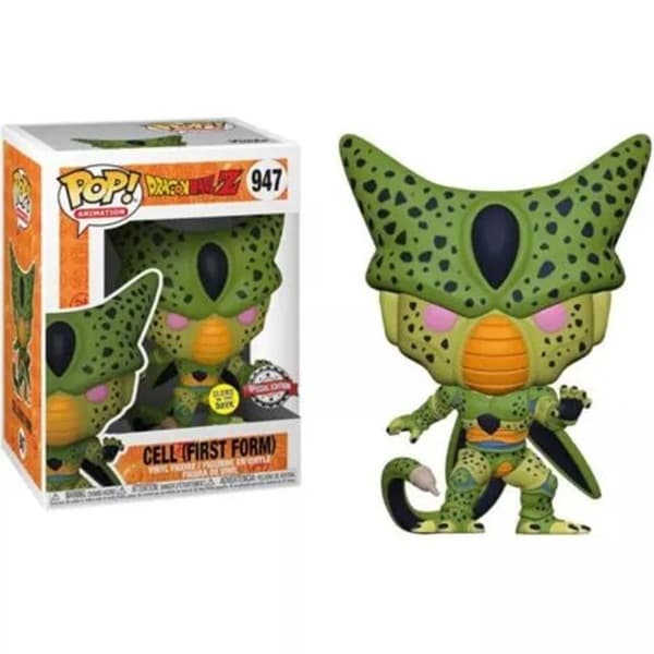 Funko Pop: Dragon Ball Z - Cell (First Form) #947 - Animation Vinyl Figure 9cm