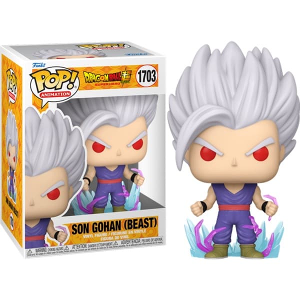 Funko Pop: Dragon Ball Super: Super Hero - Son Gohan (Beast) #1703 - Animation Vinyl Figure 9cm