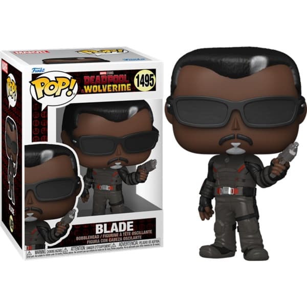 Funko Pop: Marvel - Deadpool & Wolverine - Blade #1495 - Vinyl Figure 9cm