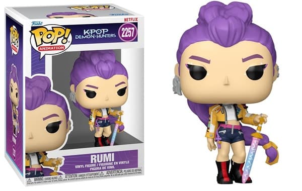 Funko Pop: KPop Demon Hunters - Rumi #2257 - Animation Vinyl Figure 9cm