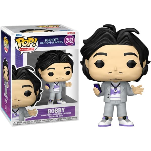 Funko Pop: KPop Demon Hunters - Bobby #2432 - Animation Vinyl Figure 9cm