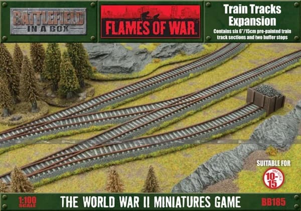 GF9 Scenery: Battlefield in a Box - Flames of War: Train Tracks Expansion (8)