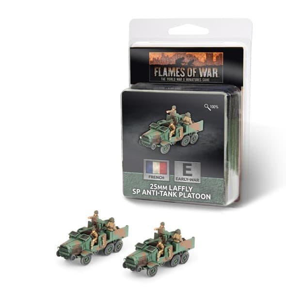 Flames Of War: 25mm Laffly SP Anti-tank Platoon (2) - FR161