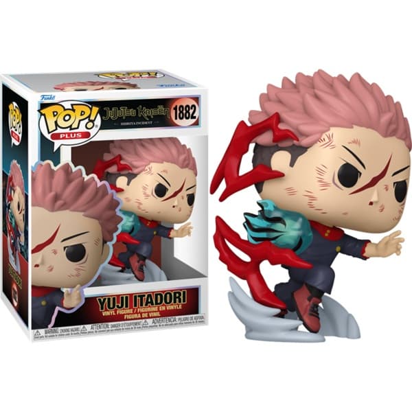 Funko Pop: Jujutsu Kaisen - Yuji Itadori #1882 - Animation Vinyl Figure 9cm