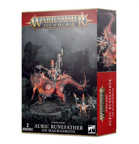 Fyreslayers - Auric Runeson on Magmadroth - 99120205047