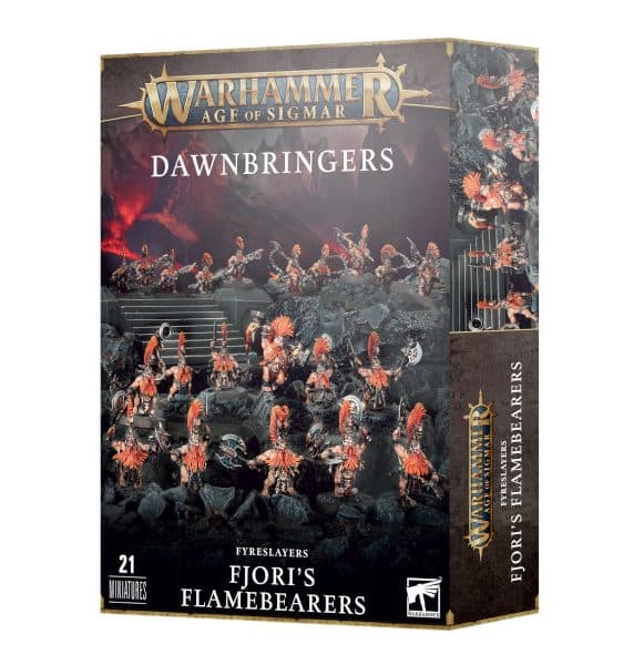 Fyreslayers - Dawnbringers (Regiments of Renown): Fjori's Flamebearers - 99120205056